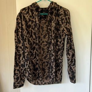 All saints leopard size small men’s shirt